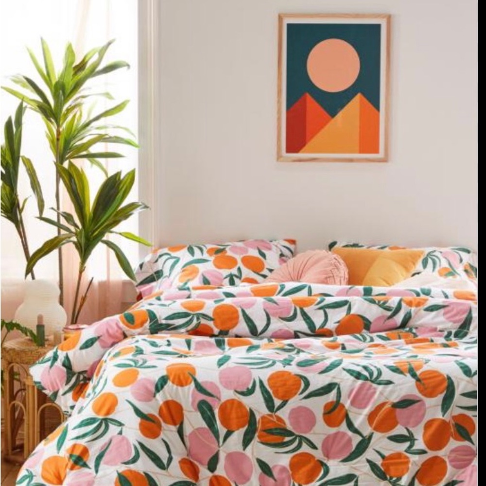 Duvet cover with matching pillow cases